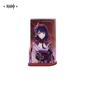 【新品/公式】原神_キャラクターPVシリーズ　グリッターアクリルスタンド　雷電将軍 公式グッズ colleize コレイズ アニメ キャラクター グッズ