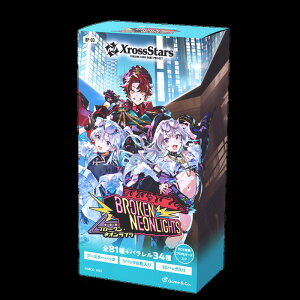 �y�V�i/�����zXross Stars(�N���X�X�^�[�Y)_�u�[�X�^�[�p�b�N��3�e�wBroken Neonlights�x(BOX/12�p�b�N����)�g���[�f�B���O�J�[�h�Q�[�� �����O�b�Y colleize �R���C�Y �A�j�� �L�����N�^�[ �O�b�Y