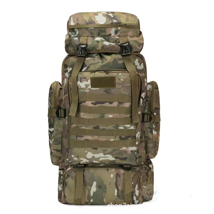楽天市場】ミリタリー バッグ 大容量 防災リュック 登山リュック 80L 
