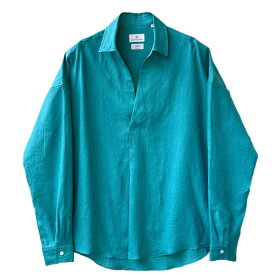 COLONY CLOTHING / ALBINI リネン プールサイドシャツ / CC2401-SH02-01　コロニークロージング