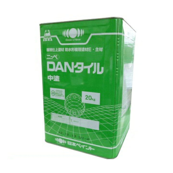楽天市場】【送料無料】 ニッペ DANタイル中塗 [20kg] 日本ペイント 