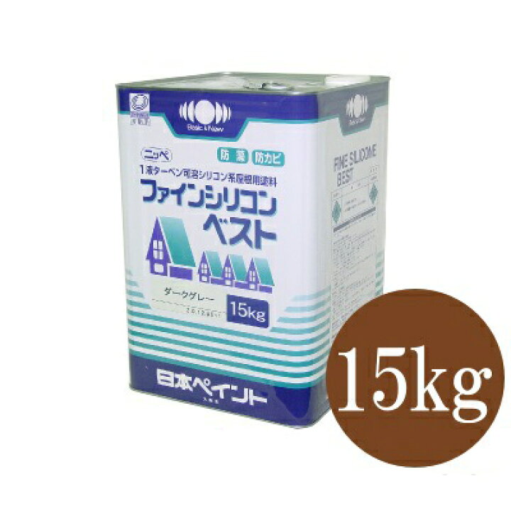 楽天市場】【送料無料】 ニッペ ファインシリコンベスト [15kg] 日本 