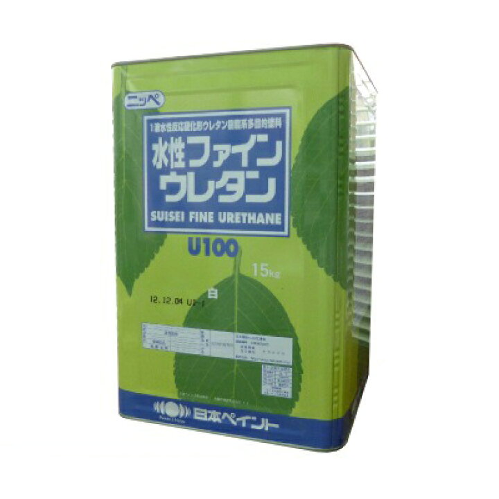 楽天市場】【送料無料】 ニッペ 水性ファインウレタンU100 ブラック 