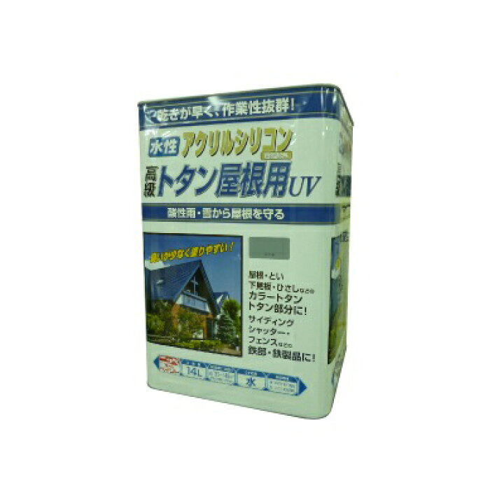 楽天市場】【送料無料】ニッペ 水性トタン屋根用UV [14L] 日本 ニッペ14リットル2缶セット