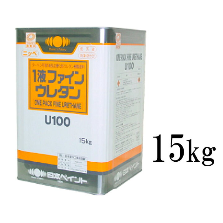 楽天市場】【送料無料】 ニッペ 1液ファインウレタンU10015-30F [15kg 