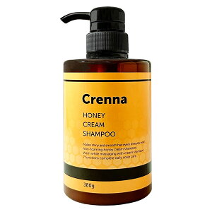 s݌ɏtNi nj[N[Vv[yeʁF{g380g / `[u60gzCrenna HONEY CREAM SHAMPOO  ̖ wAPA Vv[ g[gg RfBVi[ wApbN ێ 