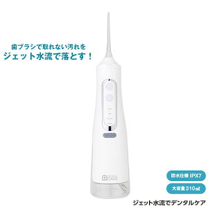WFbgŃf^PA@JET WATER DENTAL CARE o     |Pbg   f^PA hdl IPX7 [ACfBA][|Cg10{][B]