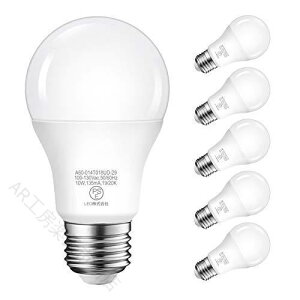 LED�d�� 10W E26 �ȃG�l ���P�x 1000���[���� 5000K �����F 72W���� �L�z�� 6�Z�b�g ������Ή� �Ɩ� �ߓd ���邢 �ƒ��Ή� ������ ���l���i