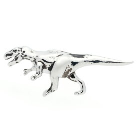 アニマルピン：ティラノサウルス全身 ピンズ ラペルピン タックピン ピンブローチ ピンバッチ アクセサリー 古代生物 恐竜 ギフト プレゼント