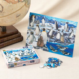ミュージアム ジグソーパズル 150ピース 世界のペンギン| 生物 A4サイズ 150ピース 動物 ゲーム パズル ペンギン リアル 子供 プレゼント