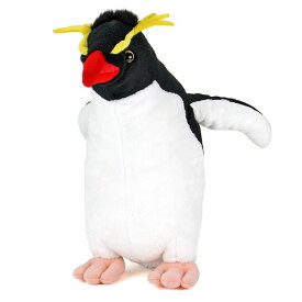 ペンギン ぬいぐるみ イワトビペンギン 親 スタンディング リアルペンギンファミリー リアル 動物 | クリスマス 誕生日 プレゼント ギフト 子供