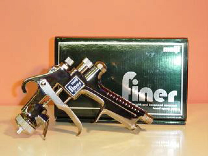 明治 ファイナー スプレーガン （明治 ファイナー2 1.4mm 赤かっ 