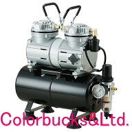 ■【在庫あり】【APC006D2】AIRTEX　エアテックスエアコンプレッサー3.5Lエアータンク付、水抜きレギュレ…