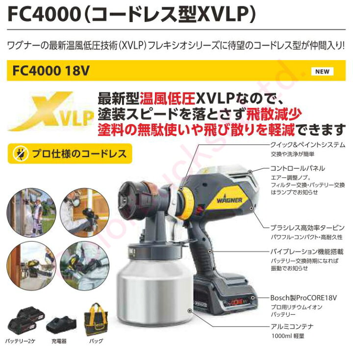 楽天市場】□フィニッシュコントロール【FC4000】18V コードレス XVLP 