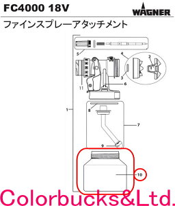 yRei 1000ml ̂݁zJbvyNo.10zy2434525zyFC4000pzyt@CXv[A^b`gzyX^_[hXv[A^b`gz18V FC4000pp[c̔WAGNER {Oi[ 