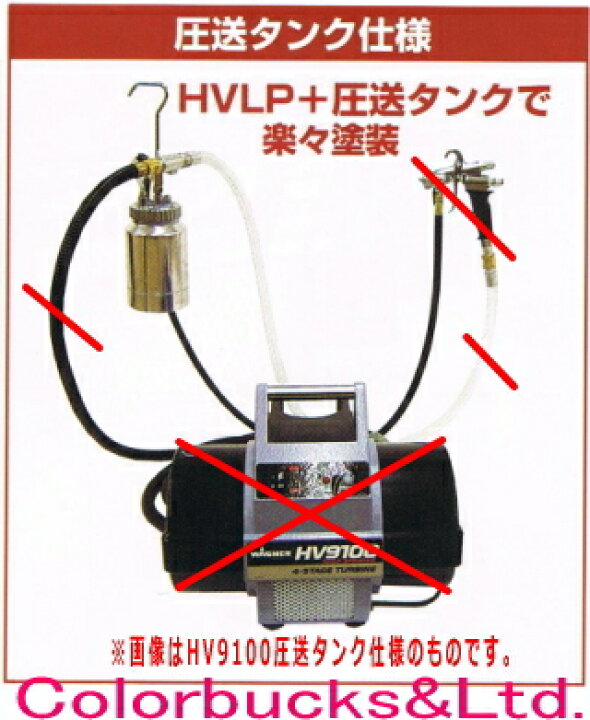 楽天市場】【圧送タンクセット】WAGNER 日本ワグナーHVLP低圧塗装機 