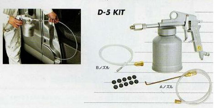 楽天市場】KINKIキンキ ラストレスコートガン【D-5kit】ノズルA平吹 