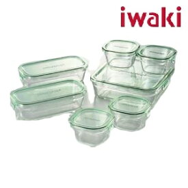 イワキ パック＆レンジシステムセット(耐熱ガラス) 1168-066