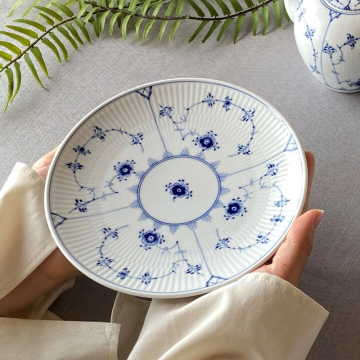 楽天市場】ロイヤルコペンハーゲン ブルーフルーテッド プレイン  