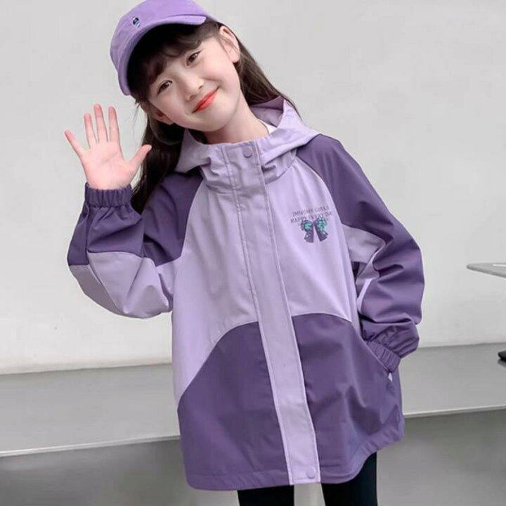 楽天市場】ウィンドブレーカー 女の子 子供服 キッズ 羽織り パーカー 