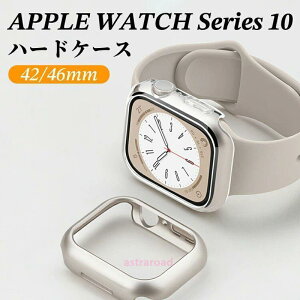 AppleWatch 10 �P�[�X Apple Watch Series 10�P�[�X �J�o�[ AppleWatch 10 �P�[�X ��\���� 42mm 46mm 2024 �t�B�������� �w�ʃJ�o�[ ���ʃJ�o�[ �A�b�v���E�H�b