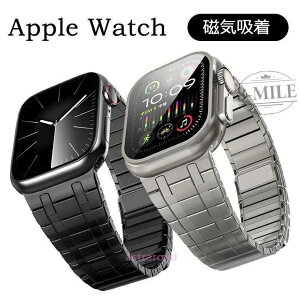 Apple Watch Series10 �o���h ���� Apple Watch Ultra2 �X�e�����X�X�e�B�[���� �}�O�l�b�g�J�� �X�|�[�c �x���g �A�b�v���E�H�b�` �E���g��2 �����x���g Apple