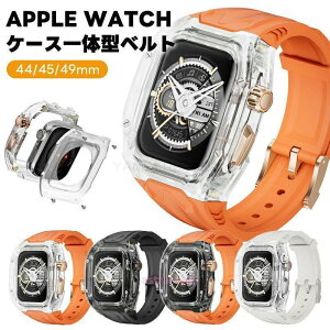 �y�P�[�X��̌^�z�A�b�v���E�H�b�`9 �J�o�[ 49mm �P�[�X apple watchUltra2 ��̌^ ���� �A�b�v���E�H�b�`Ultra Apple Watch 45/44mm ��̌^ �����p�o���h �A�b