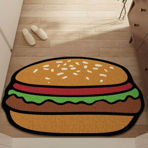 ���փ}�b�g �D���Ƃ��}�b�g �n���o�[�K�[�� ����~�� ���_�� 60x90cm pvc �J�[�y�b�g diy�\ �m���X���b�v ���� �h�_�j