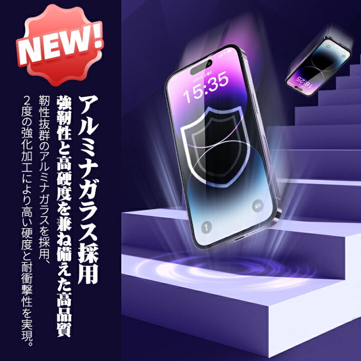 楽天市場】【貼るピタ・2枚セット】iPhone14 ProMax ガラスフィルム