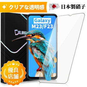 �y���������zGalaxy M23 F23 �K���X�t�B���� �����K���X Samsung Galaxy F23 5G �t���ی� ��U�h�~ �w��h�~ Galaxy M23 5G�ی�t�B���� ���{�����Ɏq �d�x10H �X�}�z ��ʕی� �t�B���� �m�[�}���^�C�v ��