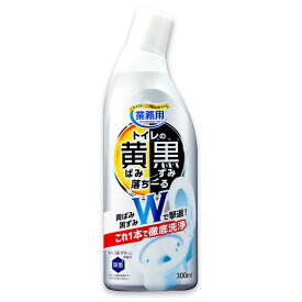 トイレ洗剤 トイレ掃除 300ml トイレクリーナー （ トイレ用 洗剤 便器 フチ裏 業務用 洗浄液 グリーン 除菌 トイレそうじ 掃除 掃除グッズ 清掃用品 ）【3980円以上送料無料】