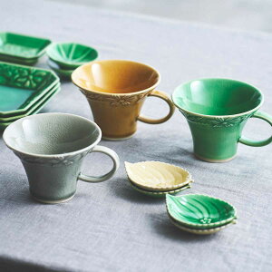 マグカップ 230ml マーガリート 陶器 瀬戸焼 ( 食洗機対応 電子レンジ対応 マグ カップ コップ ティーカップ コーヒーカップ 紅茶 コーヒー ティータイム 植物 花 日本製 おしゃれ )【3980円