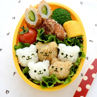 おにぎり押し型 こぐまのmini×2おにぎりやさん おにぎり抜型 （ おにぎり型 くま キャラ弁 お弁当グッズ ひと口サイズ クマ デコ弁 時短料理 海苔パンチ くま型 10g 海苔型 海苔パーツ ちいさいお握り 一口サイズ おにぎり 簡単 ）【3980円以上送料無料】｜ROOM - 欲しい! に出会える。