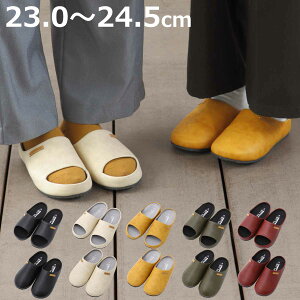 スリッパ KITPLUS KEEPFIT サボサンダル レディース 23.0〜24.5cm ( ルームシューズ 室内 外履き おしゃれ 厚底 フェイクレザー サボ ゴム底 オフィス 洗える インソール 屋外 合皮 プレゼント )【3