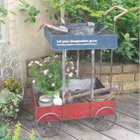 楽天市場 ワゴン フラワースタンド 園芸ラック ガーデニング 農業 花 ガーデン Diyの通販