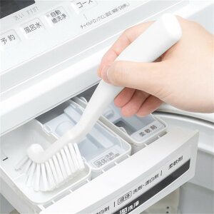 洗濯機ブラシ sm@rt711 洗濯機スミズミブラシ 磁石 ( スマート 掃除 ブラシ 隙間掃除 マグネット 収納 フィルター 小さい すきま掃除 フィルター掃除 サッシ 溝 すき間 洗濯機掃除 無地 ホワ