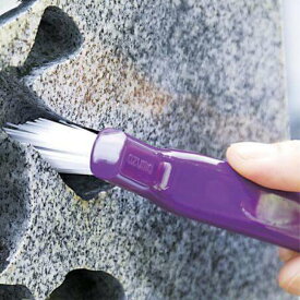 お墓洗い 墓石用 溝洗い ブラシ （ 墓石用ブラシ 清掃ブラシ 掃除用品 隙間 溝 ミゾ 墓石 掃除 お手入れ お墓 道具 汚れ落とし 汚れ 掃除グッズ 清掃 墓地 お盆 お墓磨き ）【3980円以上送料無料】