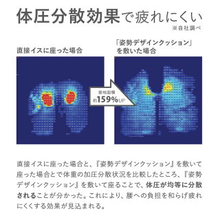 チェアクッションtutum姿勢デザインクッション