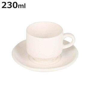 Jbv&\[T[ 230ml LAND STACKING CUP  SAUCER i Jbv \[T[ dqWΉ H@Ή I[uΉ R[q[Jbv  R[q[  g JtF Vv }OJbv Rbv 