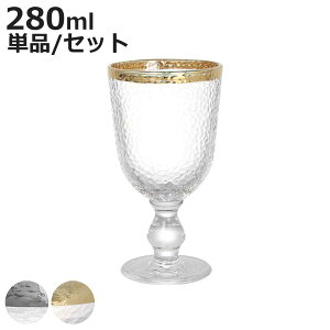 _g OX 280ml GLASS TABLEWARE OBO GOBLET GOLD PT RIM Pi Zbg i DULTON  COX KX XeOX rt S[h Vo[ C JNe fU[g  AR[ 