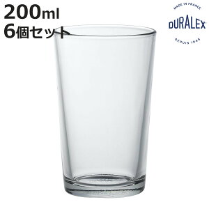DURALEX �f�������b�N�X �O���X �V���b�v���j 200cc �i Shop Unie 200ml 6�Z�b�g �H��@�Ή� �d�q�����W�Ή� �K���X �R�b�v �^���u���[ �H�� �t�����X�� ��v �V���v�� �N���A ���� �m�H�� ������� 