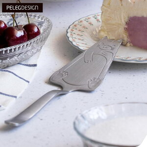 Peleg Design �P�[�L�J�b�^�[ �P�[�L�i�C�t Cakitty �i �y���O�f�U�C�� �P�[�L�T�[�o�[ �p�C�T�[�o�[ �J�g�����[ �X�e�����X�� �˂� �l�R �L ��蕪�� �ȒP �A�b�v���p�C �~�[�g�p�C �P�[�L �s�U 