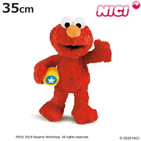 ぬいぐるみ NICI エルモ クラシック 35cm セサミストリート （ ニキ ヌイグルミ ふわふわ アニマル グッズ かわいい キャラクター もこもこ 大きい 縫いぐるみ 人形 ぬい撮り おもちゃ 玩具 子ども 女の子 男の子 レッド 赤 ）【3980円以上送料無料】