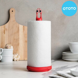 キッチンペーパーホルダー OTOTO クラブンロール ( トイレットペーパーホルダー ペーパーホルダー キッチンペーパー トイレットペーパー ホルダー 収納 クッキングペーパー ペーパータオル