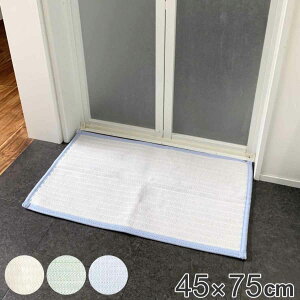 バスマット 吸水名人 45×75cm ( バス マット 大判 速乾 速乾性 吸水 抗菌 吸水性 洗える お風呂 浴室 長方形 洗濯 洗濯可 丸洗い 丸洗い可 高吸水 足ふきマット 足拭きマット さらさら ) 【3980