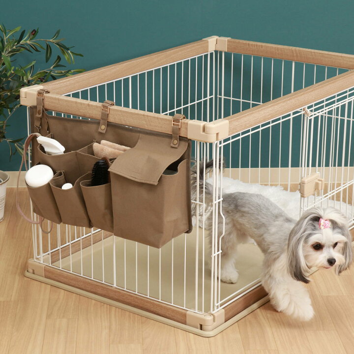 楽天市場】ペットケージ 収納 ポケット 吊り下げ収納 犬 （ ペット 
