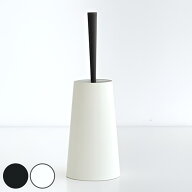トイレブラシ ダスパースタイル black＆white DS-208 （ トイレ掃除 トイレ ブラシ ケース付き シンプル …
