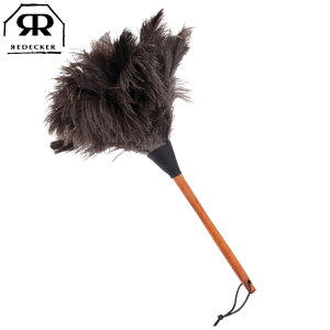 Redecker レデッカー ほこり取り フェザーダスター 50cm ( ハンディモップ ホコリ取り 天然羽 羽根 フェザー ハンディ モップ おしゃれ 骨董品 陶器 テレビ パソコン キーボード お手入れ 掃除