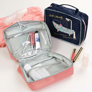 ポーチ 化粧ポーチ フック付き 小物入れ ねこ シルエットCAT アメニティケース ( コスメポーチ トラベルポーチ 収納 猫 メイクポーチ 旅行グッズ トラベル 旅行用品 ケース メイク 化粧 ネコ