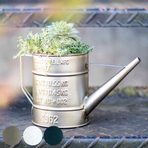 プランター バリル スプリンクラー ( 植木鉢 プラントポット 植物用ポット 花器 鉢カバー ポット ブリキ ブリキ鉢 植木鉢カバー アイアン 植物 花 ドライフラワー 観葉植物 多肉植物 園芸